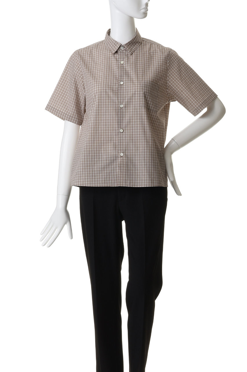 Steven Alan(スティーブン アラン)｜チェック ショートスリーブ シャツ