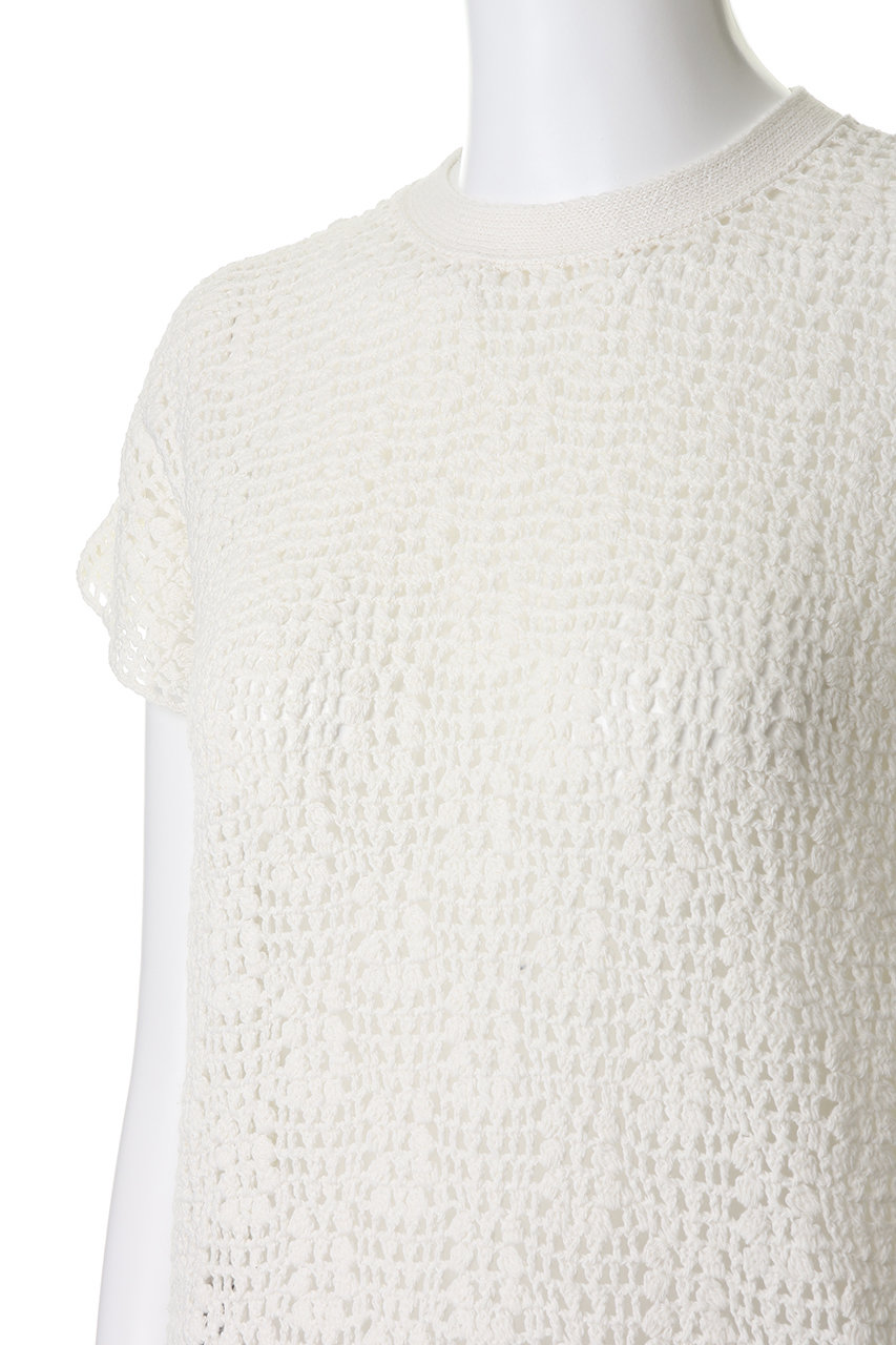 Steven Alan(スティーブン アラン)｜ハンド ニット ショートスリーブ