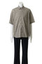【MEN】オンブレー チェック レギュラーカラー シャツ スティーブン アラン/Steven Alan