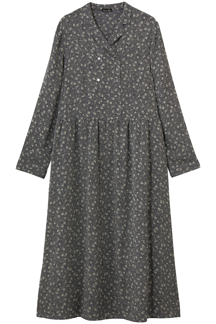 Steven Alan ドット フラワー ワンピース (ネイビー, S) スティーブン アラン ELLE SHOP