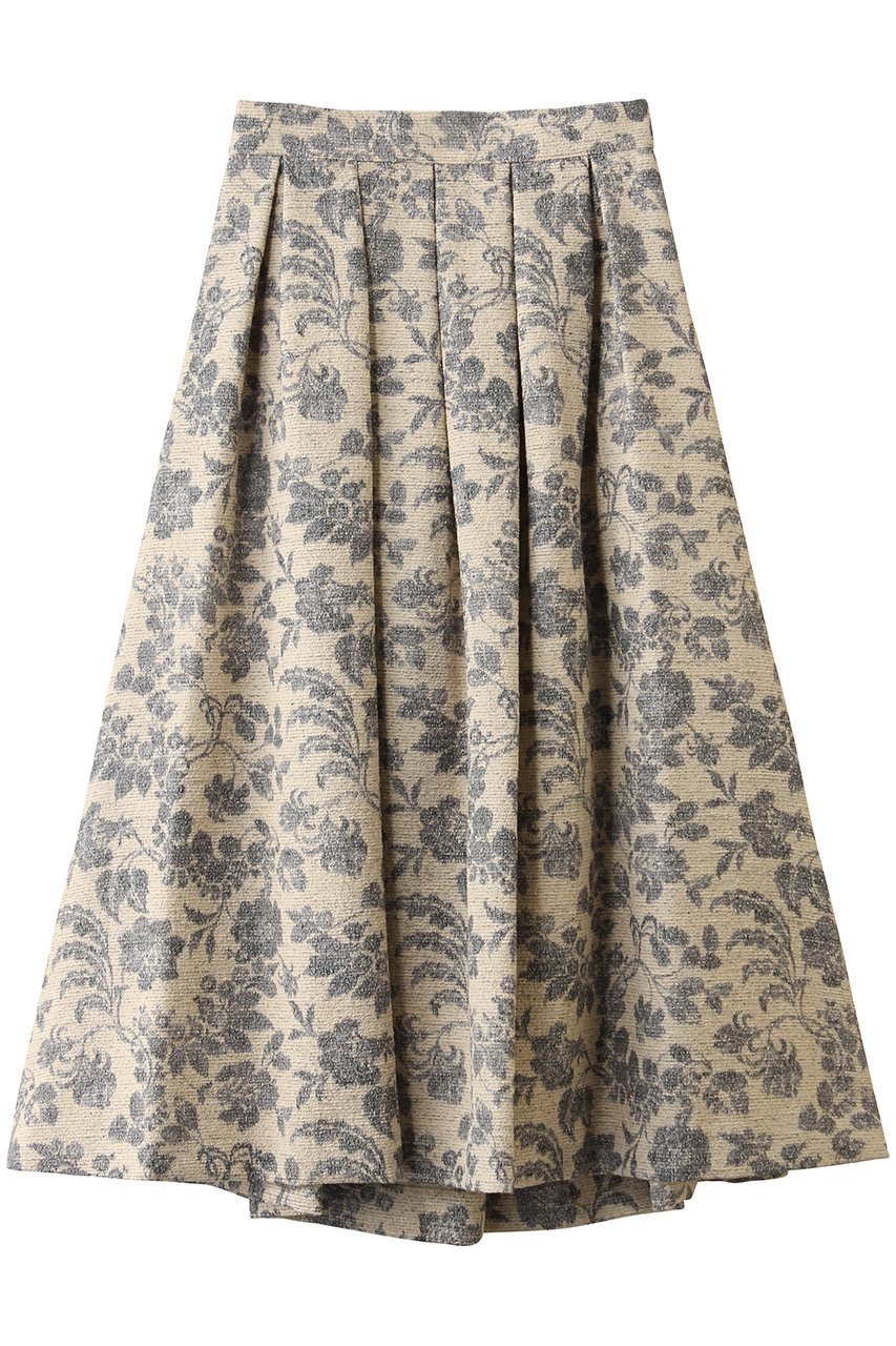 オスロー/OSLOWのジャカードスカート(ベージュ/4802-150251)