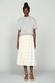 コットンリネンスカート