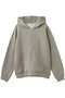 コットンカラートップ杢糸フーディ オスロー/OSLOW グレーエクリュ