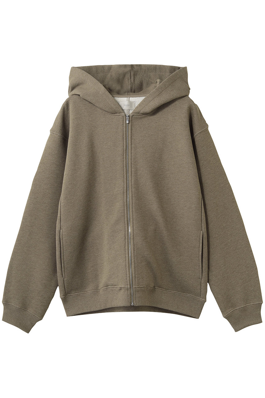 オスロー/OSLOWのコットンカラートップ杢糸フーディ(ブラウン/4808-050261)