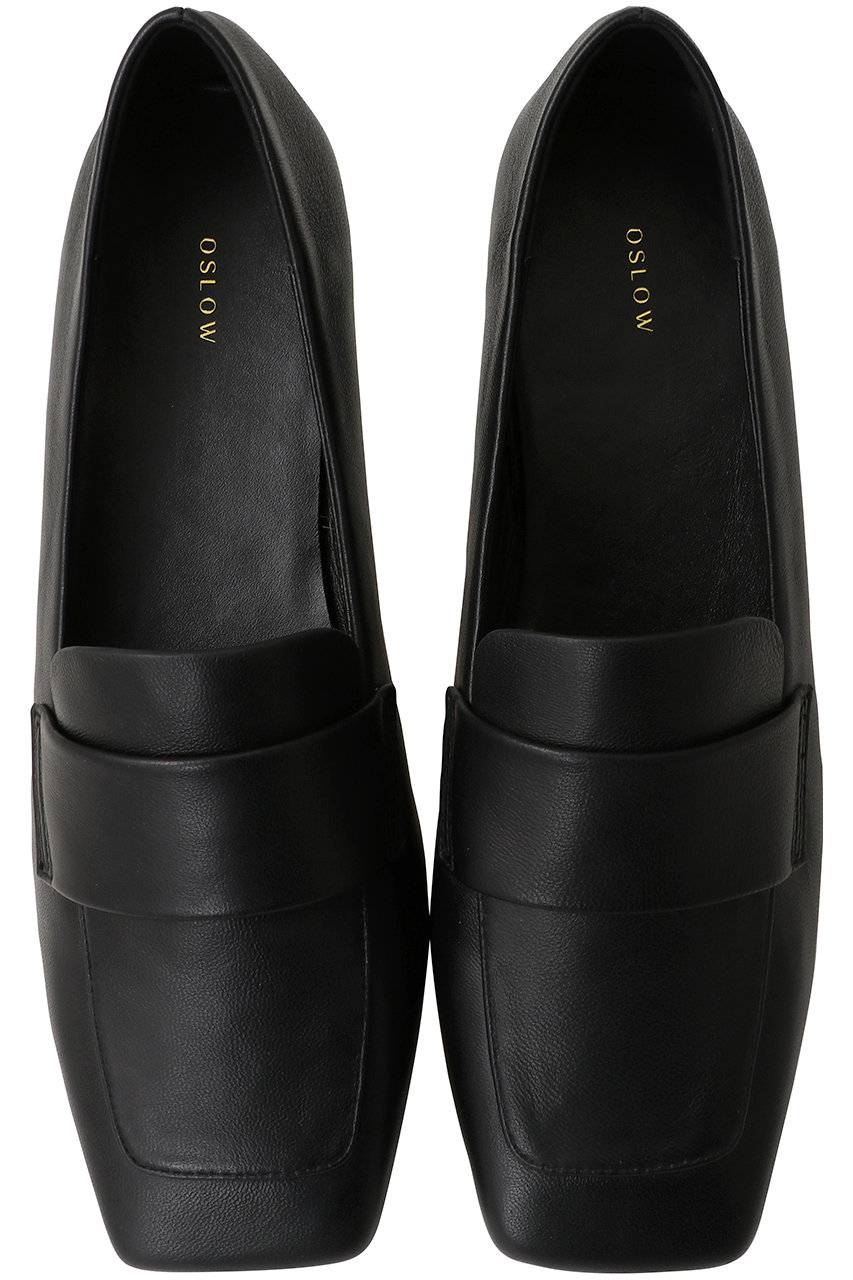 オスロー/OSLOWのシープスキンローファー(ブラック/4810-020261)