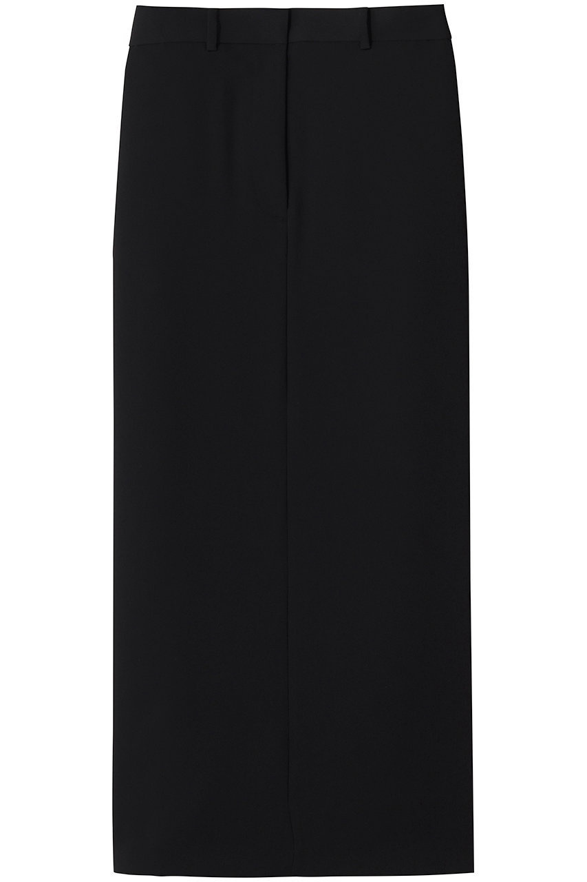 ストラスブルゴ/STRASBURGOの【ESSENTIAL】ジョーゼット ロングタイトスカート(ブラック/262505)