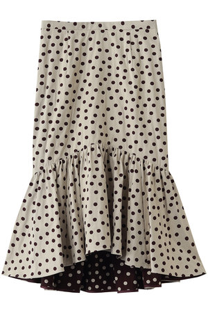 ストラスブルゴ/STRASBURGOのドット柄 マーメイドスカート(110700/110702)
