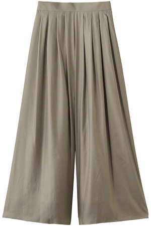 ストラスブルゴ/STRASBURGOのサテン タックワイドパンツ(110600/110601)