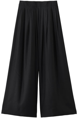 ストラスブルゴ/STRASBURGOのサテン タックワイドパンツ(110600/110601)