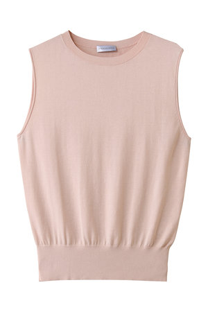 ストラスブルゴ/STRASBURGOのシルクコットン ノースリーブニット(110300/110301)