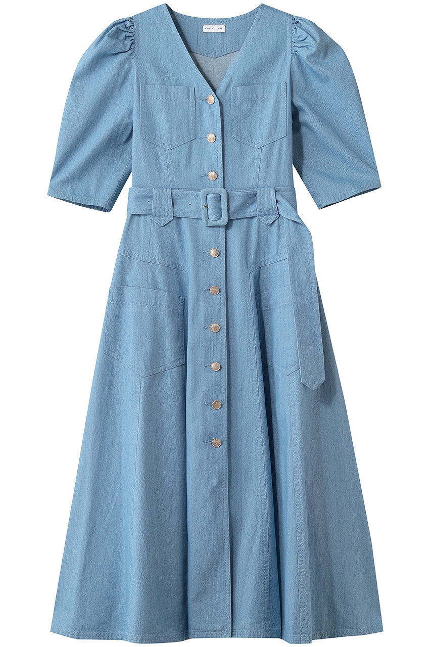 ストラスブルゴ/STRASBURGOのデニムワンピース(ライトブルー/262404)