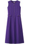 ジョーゼット ノースリーブワンピース ストラスブルゴ/STRASBURGO パープル