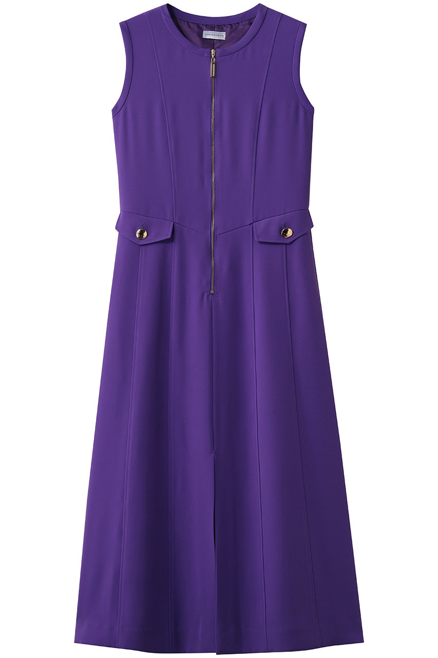 ストラスブルゴ/STRASBURGOのジョーゼット ノースリーブワンピース(パープル/262405)