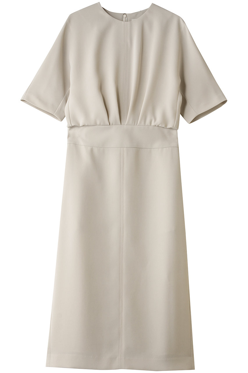 ストラスブルゴ/STRASBURGOの【CYCLAS】ダブルクロス ウエストタックワンピース(ベージュ/R0451007_08)