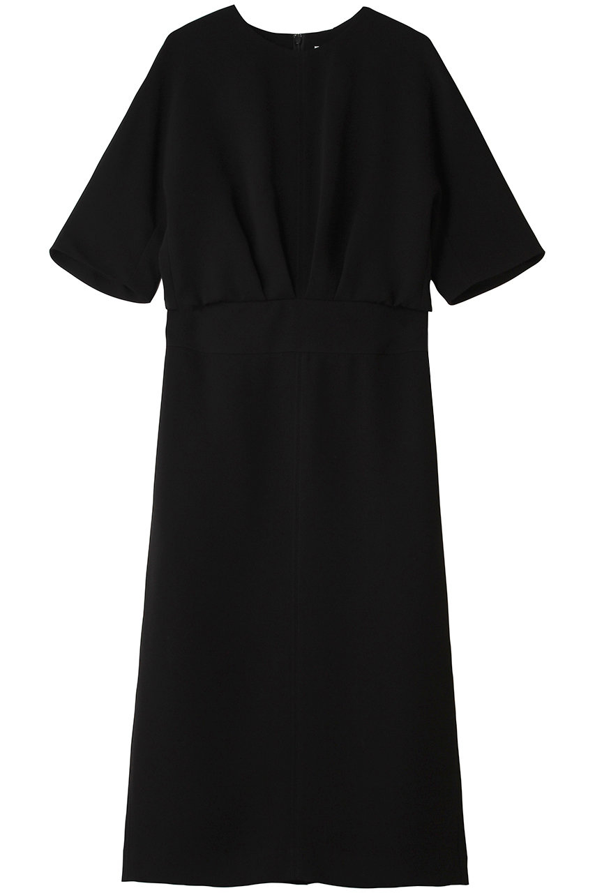 ストラスブルゴ/STRASBURGOの【CYCLAS】ダブルクロス ウエストタックワンピース(ブラック/R0451007_08)