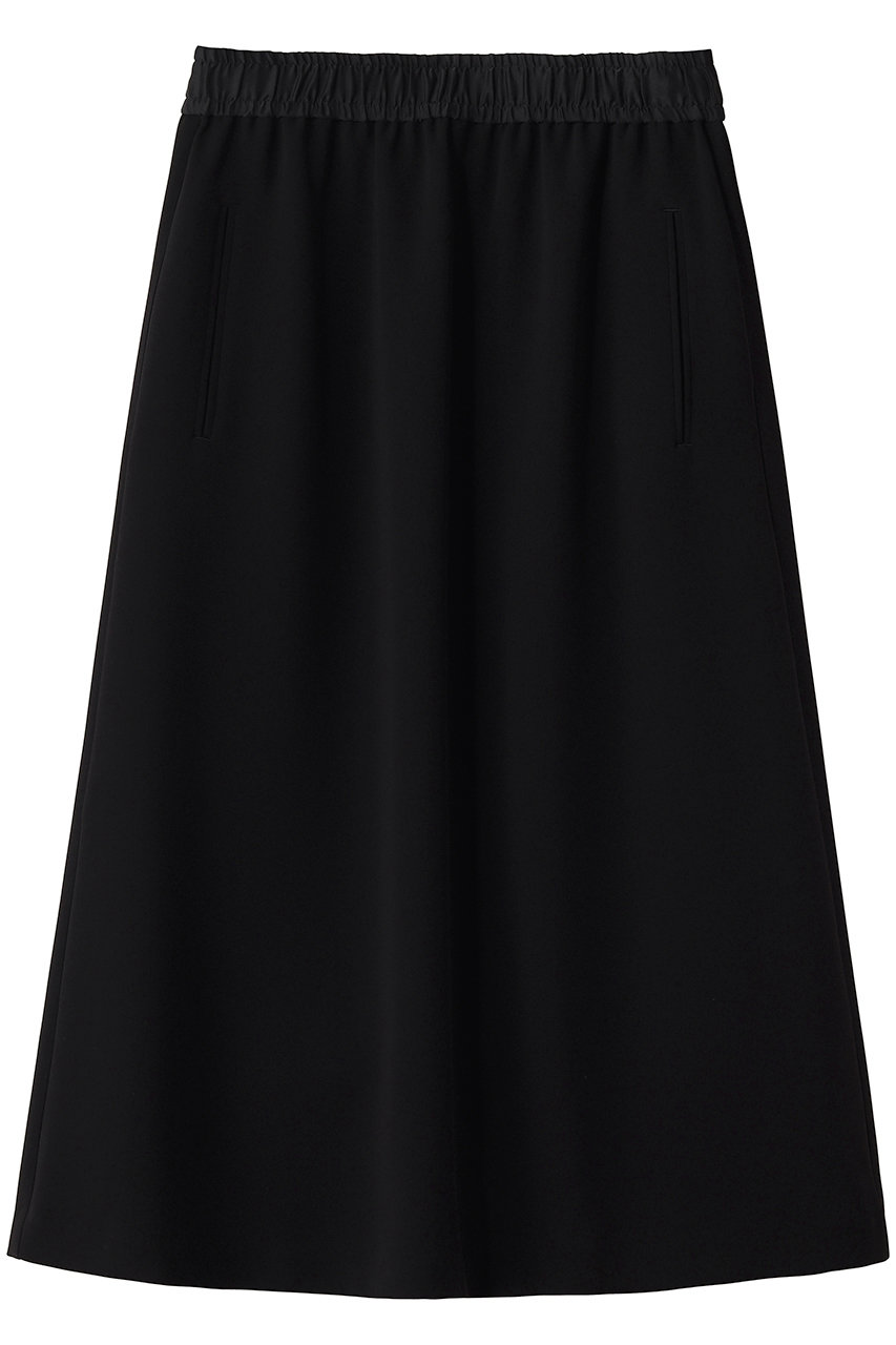 ストラスブルゴ/STRASBURGOの【CYCLAS】ダブルクロス ウエストギャザースカート(ブラック/R0471004_07)