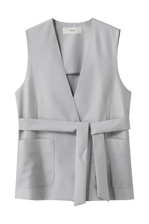 ストラスブルゴ/STRASBURGOの【CYCLAS】ウールシルク ジレ(110800/110806)