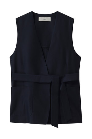 ストラスブルゴ/STRASBURGOの【CYCLAS】ウールシルク ジレ(110800/110806)