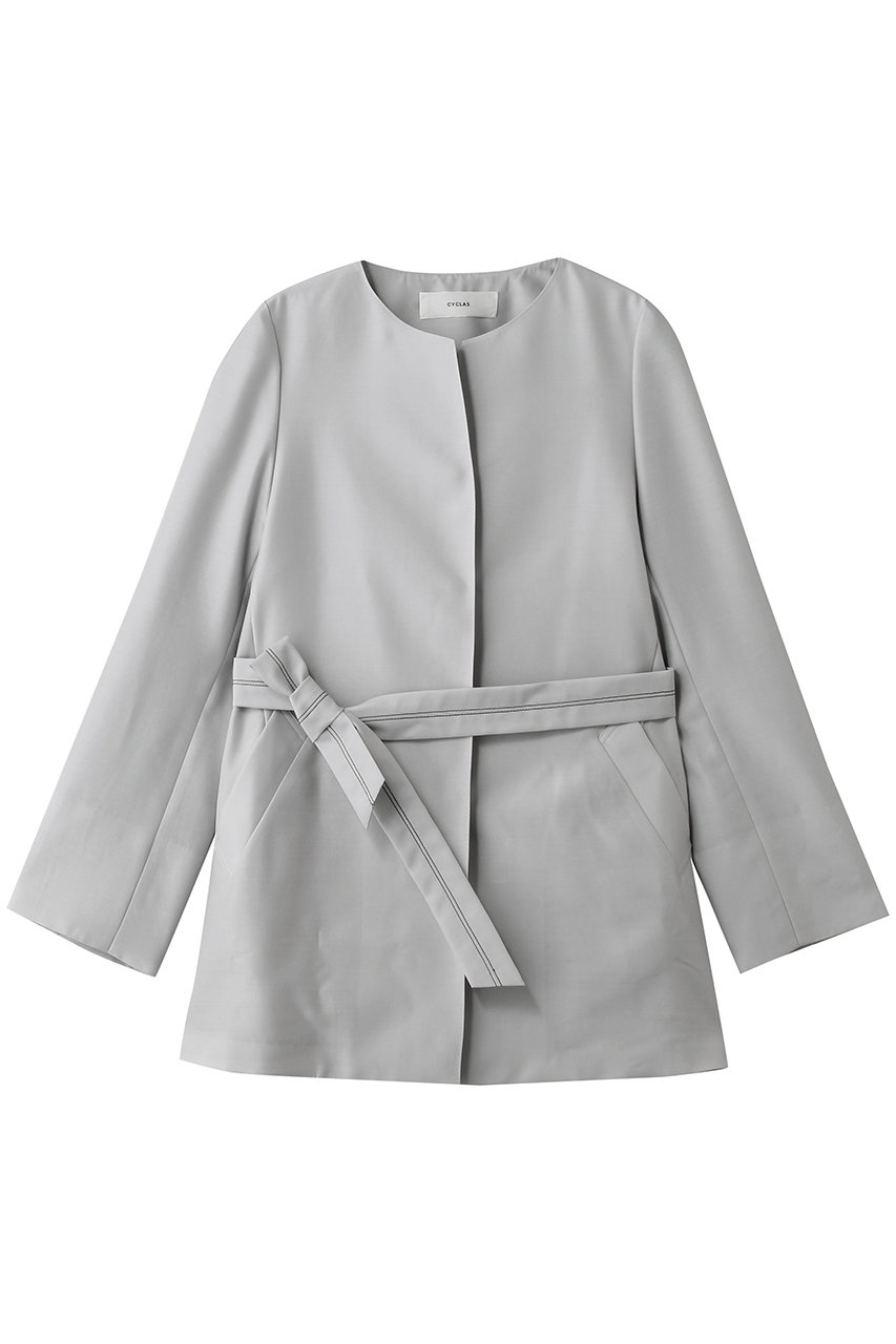 ストラスブルゴ/STRASBURGOの【CYCLAS】ウールシルクジャケット(ライトグレー/926201_2)