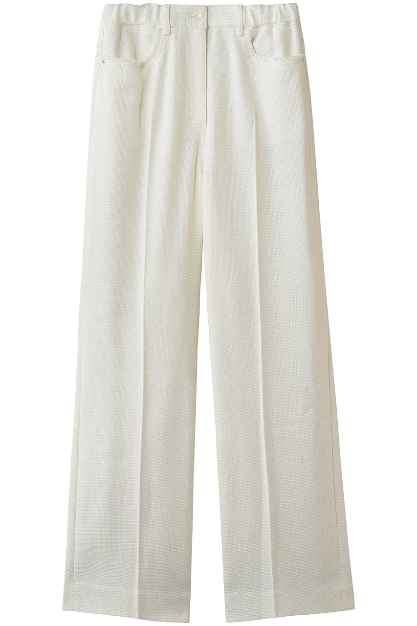 ストラスブルゴ/STRASBURGOの【CYCLAS】フリンジ付きパンツ(ホワイト/626207_3)