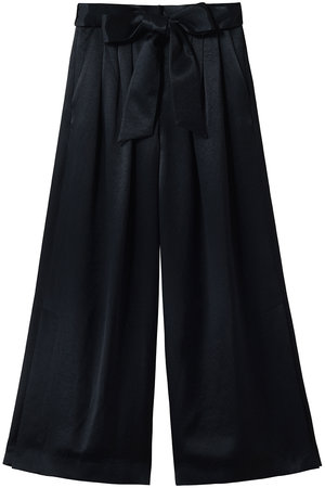 ストラスブルゴ/STRASBURGOの【CYCLAS】バックサテン ワイドパンツ(110600/110601)