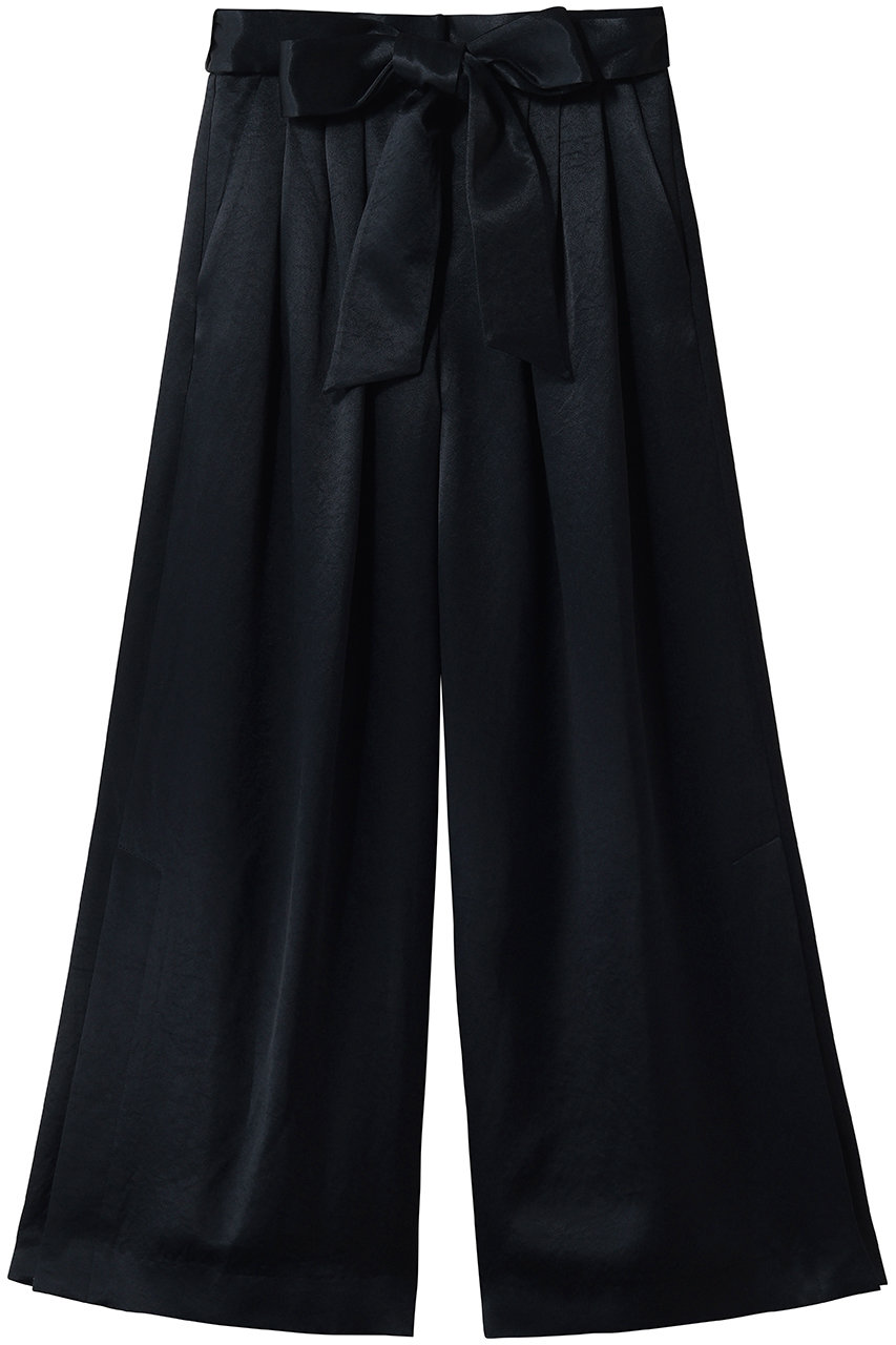 ストラスブルゴ/STRASBURGOの【CYCLAS】バックサテン ワイドパンツ(ネイビー/626213_3)