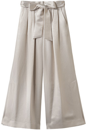 ストラスブルゴ/STRASBURGOの【CYCLAS】バックサテン ワイドパンツ(110600/110601)