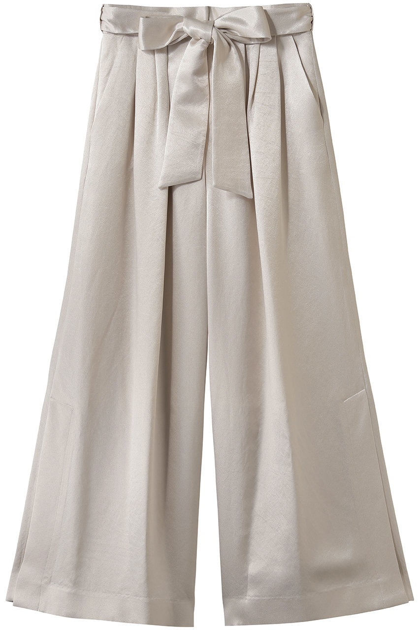 ストラスブルゴ/STRASBURGOの【CYCLAS】バックサテン ワイドパンツ(ピンクベージュ/626213_3)