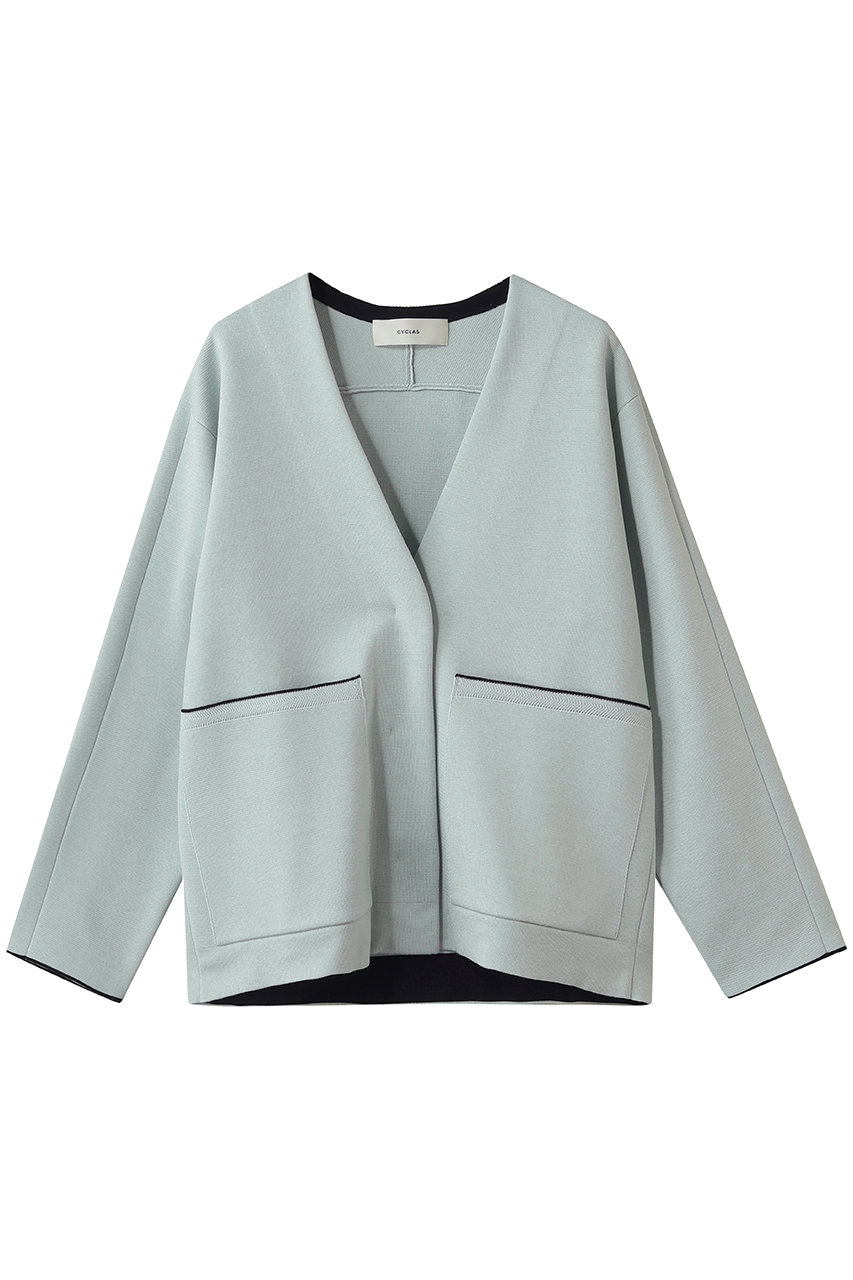 ストラスブルゴ/STRASBURGOの【CYCLAS】ニットジャケット(グリーン/326200_2)