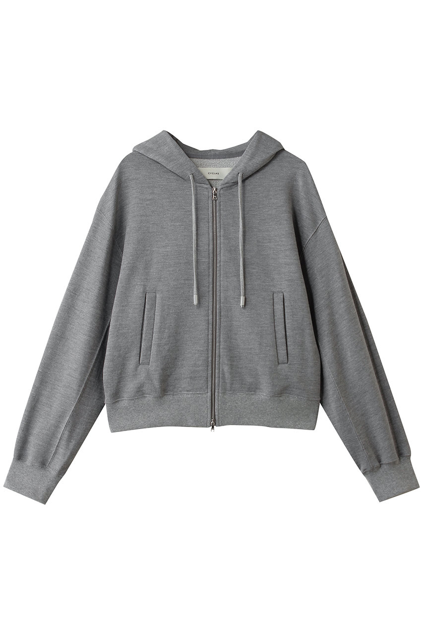 ストラスブルゴ/STRASBURGOの【CYCLAS】コットンシルク パーカー(グレー/126250_2)