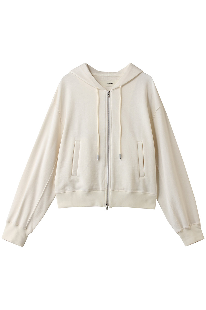 ストラスブルゴ/STRASBURGOの【CYCLAS】コットンシルク パーカー(バニラ/126250_2)