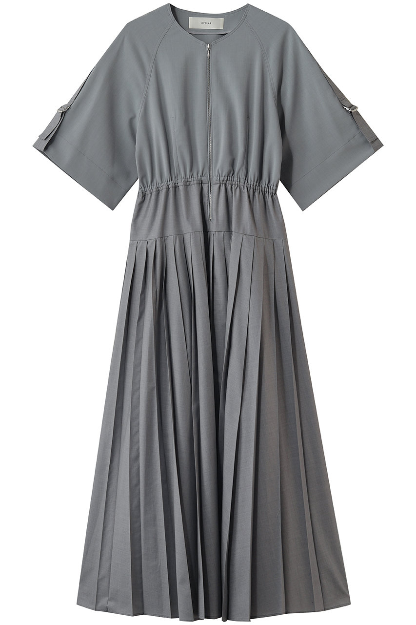 ストラスブルゴ/STRASBURGOの【CYCLAS】プリーツワンピース(グレー/526207_3)