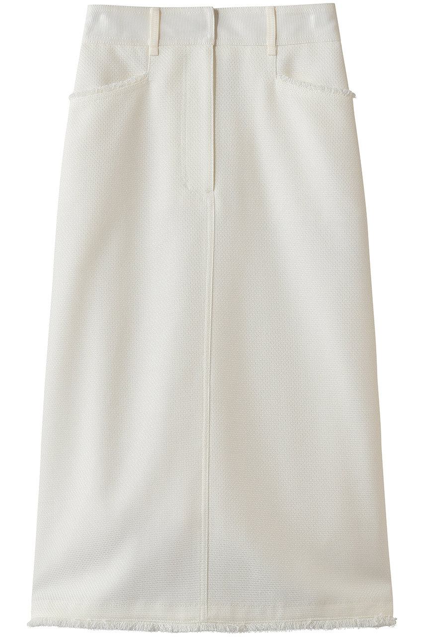 ストラスブルゴ/STRASBURGOの【CYCLAS】フリンジ付きスカート(ホワイト/726209_3)