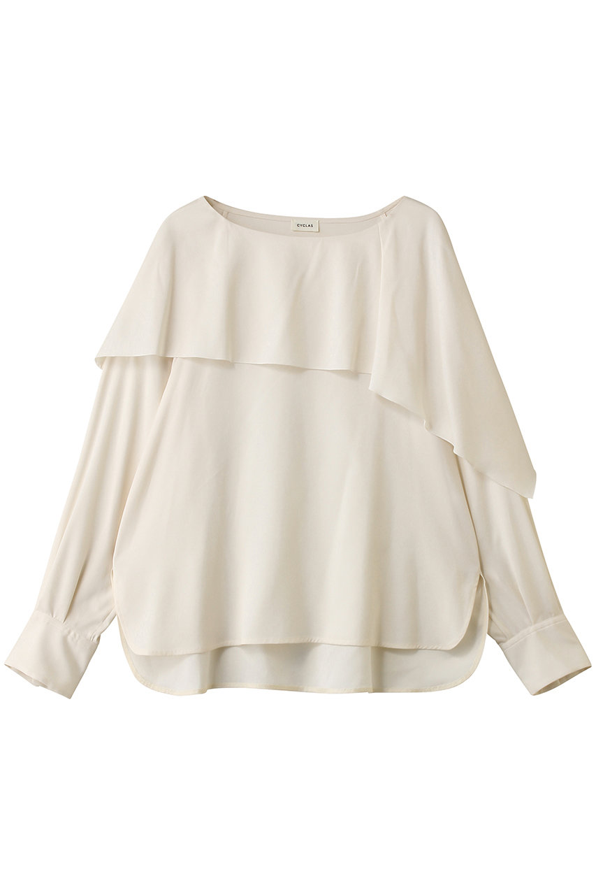 ストラスブルゴ/STRASBURGOの【CYCLAS】ケープ風 ブラウス(オフホワイト/826207_1)