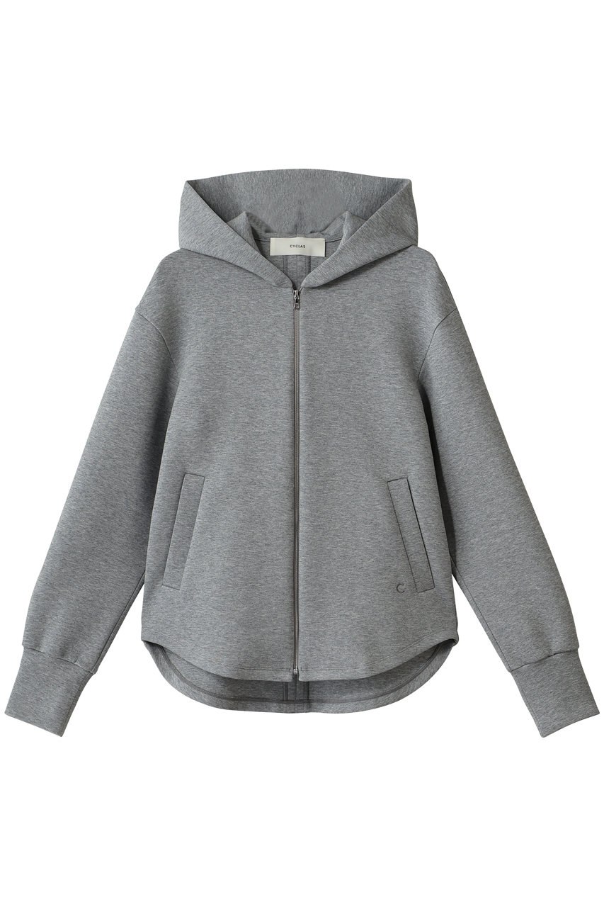 STRASBURGO 【CYCLAS】ダンボールニット パーカー (グレー, 34(7号)) ストラスブルゴ ELLE SHOP