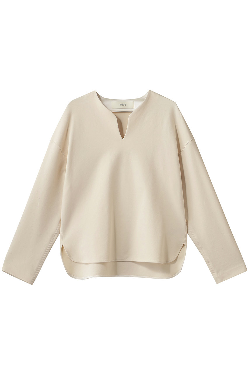 STRASBURGO 【CYCLAS】ダンボールニット プルオーバー (エクリュ, 34(7号)) ストラスブルゴ ELLE SHOP