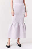 FLUTED MERMAID SKIRT