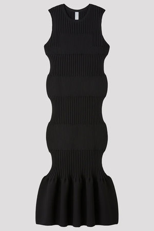 シーエフシーエル/CFCLのFLUTED SLEEVELESS MERMAID DRESS