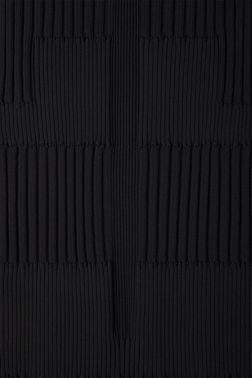 CFCL(シーエフシーエル)｜FLUTED SLEEVELESS MERMAID DRESS/BLACK の