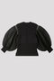 FLUTED LUCENT PUFF SLEEVE CARDIGAN シーエフシーエル/CFCL