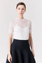 PORTRAIT LUCENT SHORT SLEEVE TOP シーエフシーエル/CFCL