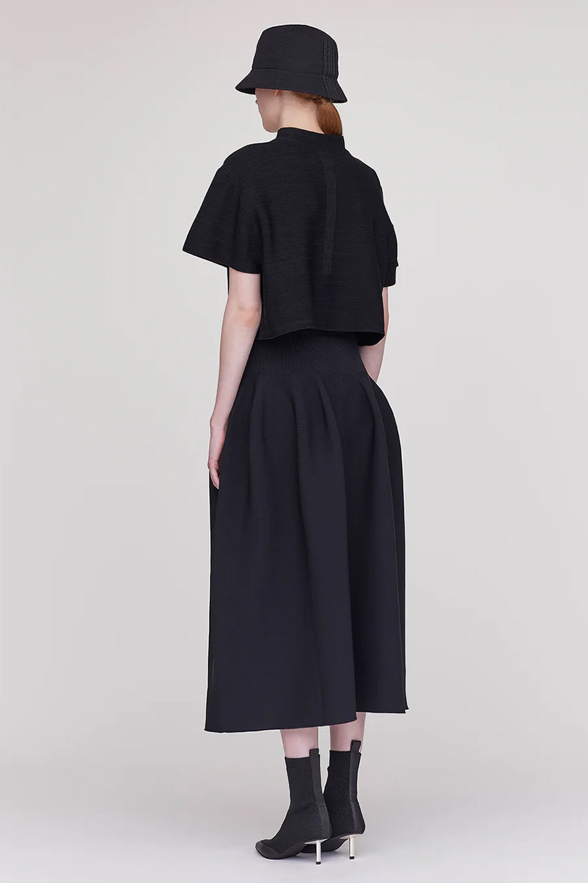 CFCL(シーエフシーエル)｜POTTERY SKIRT/BLACK の通販｜ELLESHOP