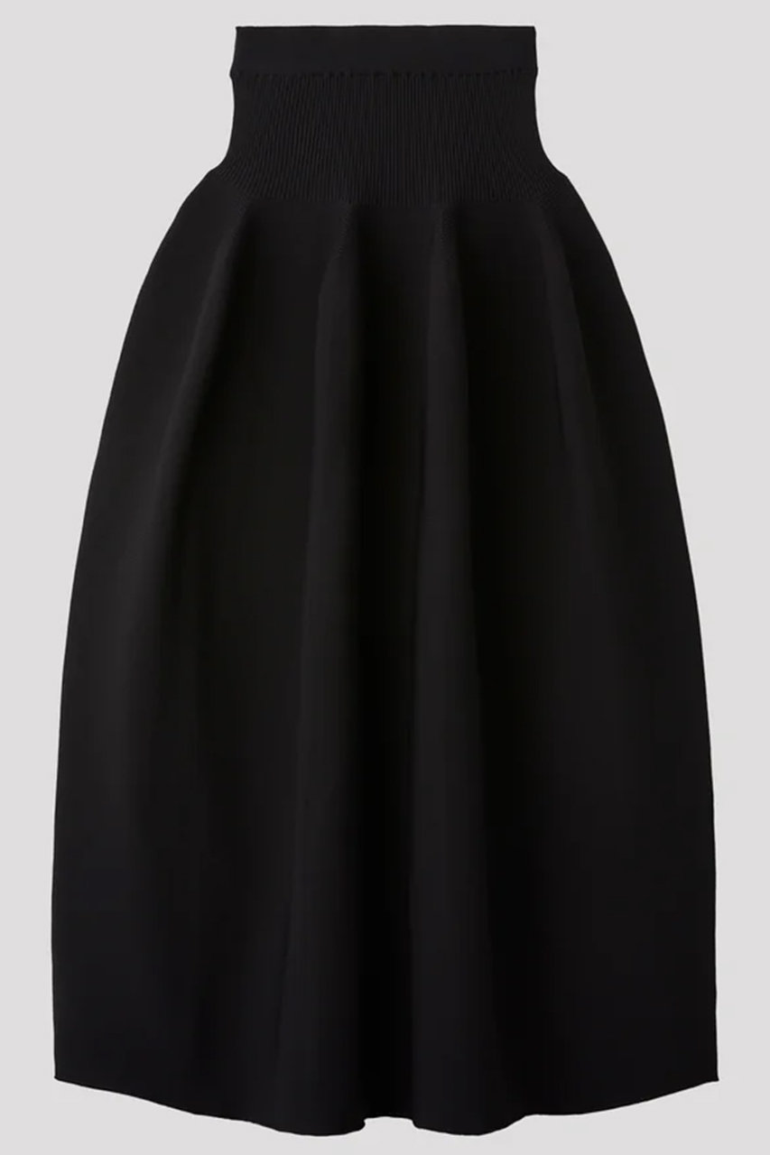 CFCL スカート ブラック サイズ1 CFCL(シーエフシーエル)｜POTTERY SKIRT/BLACK の通販｜ELLESHOP