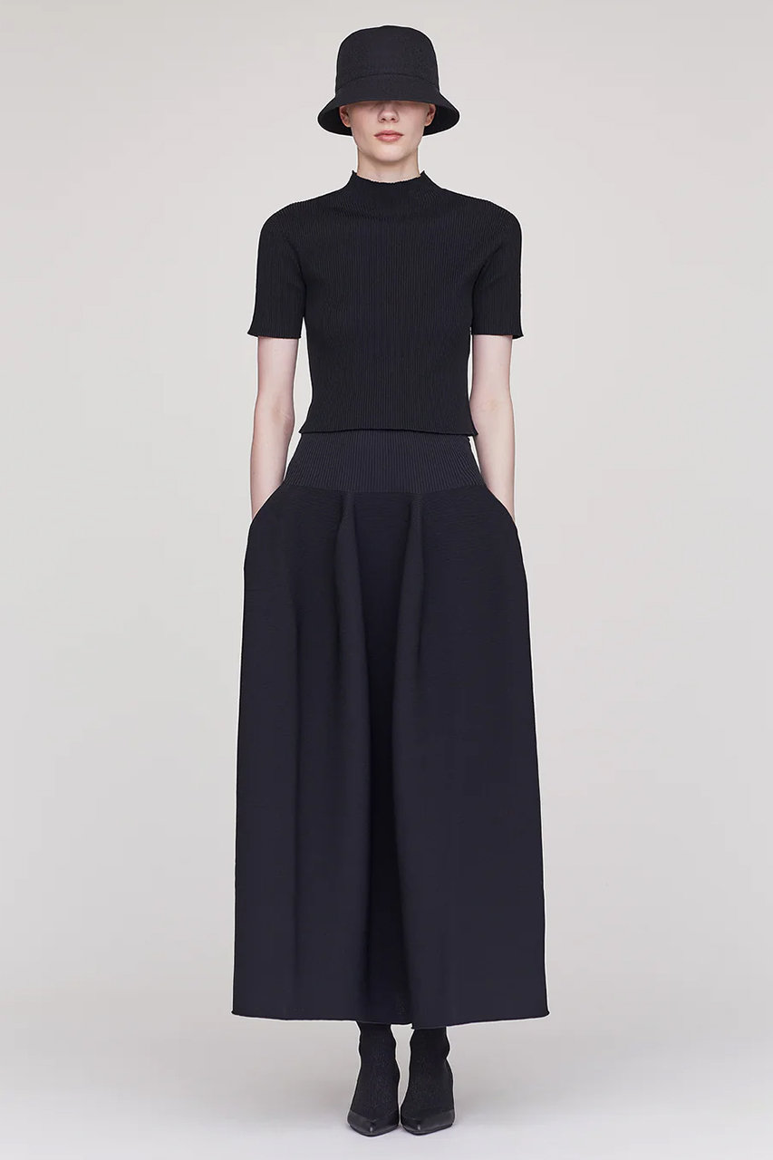 CFCL(シーエフシーエル)｜POTTERY SKIRT/BLACK の通販｜ELLESHOP