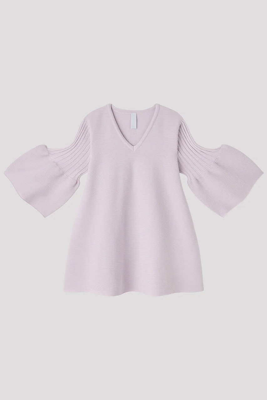 POTTERY SHORT BELL SLEEVE FLARE TOP