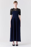 POTTERY LUCENT DECOLLETAGE SHORT SLEEVE DRESS