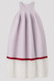 POTTERY LUCENT SLEEVELESS BUST FLARE DRESS シーエフシーエル/CFCL LAVENDER FOG MULTI