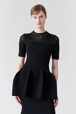POTTERY LUCENT DECOLLETAGE SHORT SLEEVE TOP