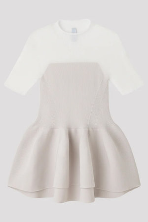 シーエフシーエル/CFCLのPOTTERY LUCENT DECOLLETAGE SHORT SLEEVE TOP(110300/110301)
