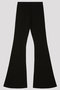 SOFT PORTRAIT TIGHT FLARE PANTS シーエフシーエル/CFCL BLACK